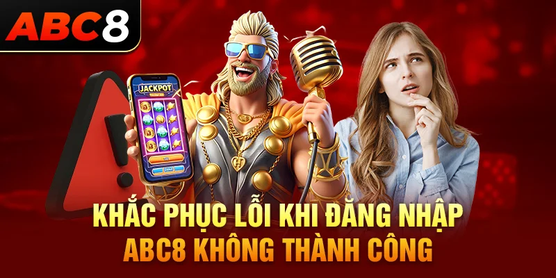 Khắc phục các lỗi khi đăng nhập ABC8